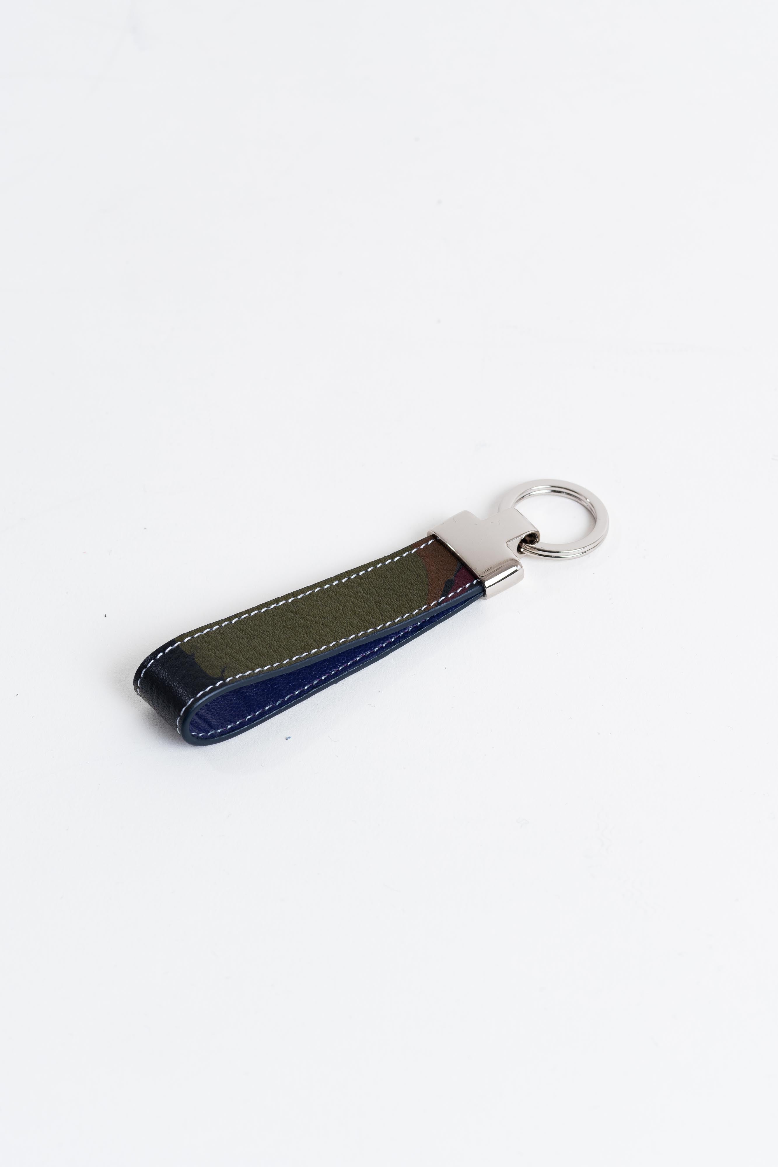 KYOTO Leatherキーホルダー 墨流し