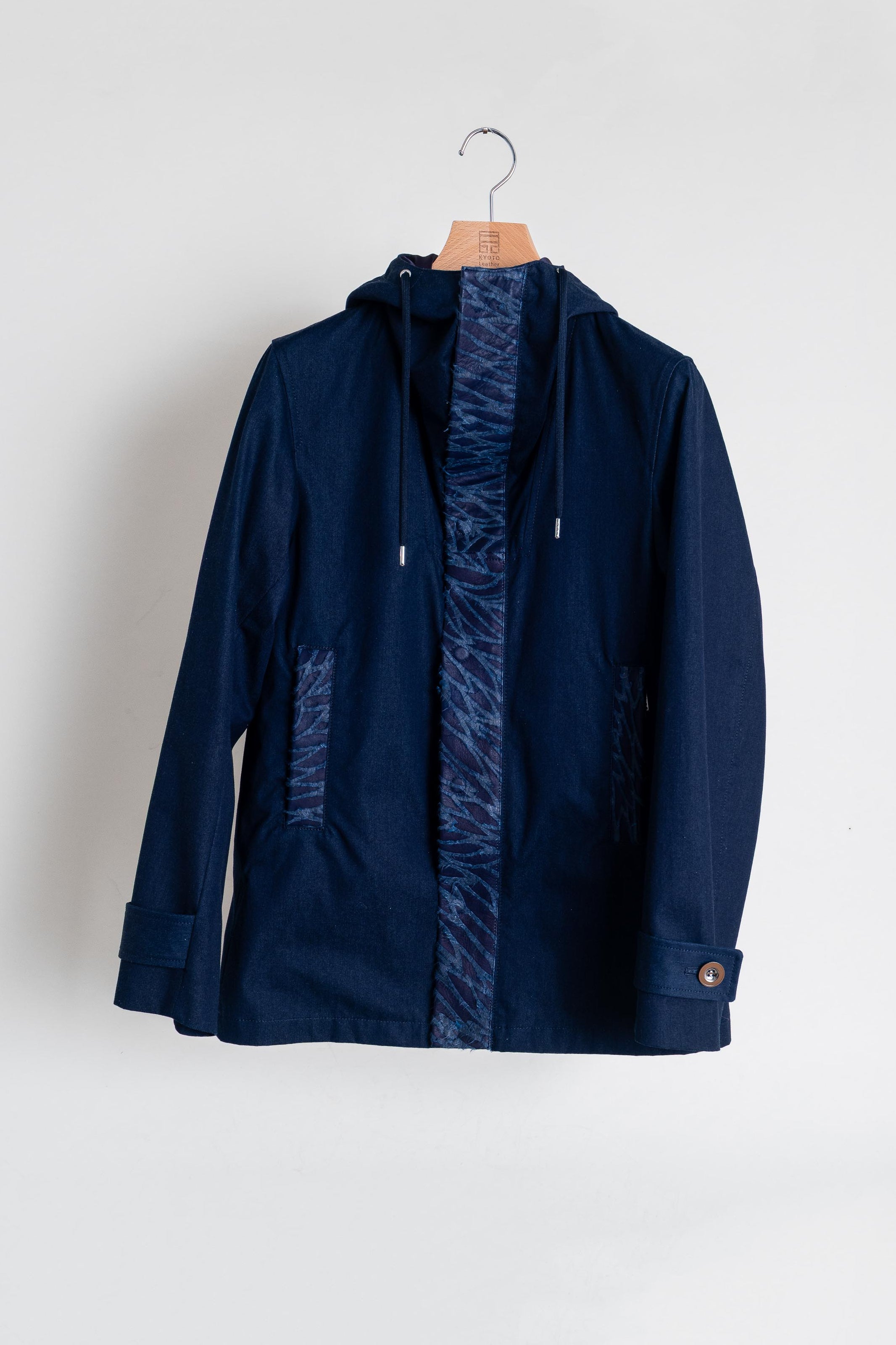 デニムショートモッズコート / デニム / Indigo blue