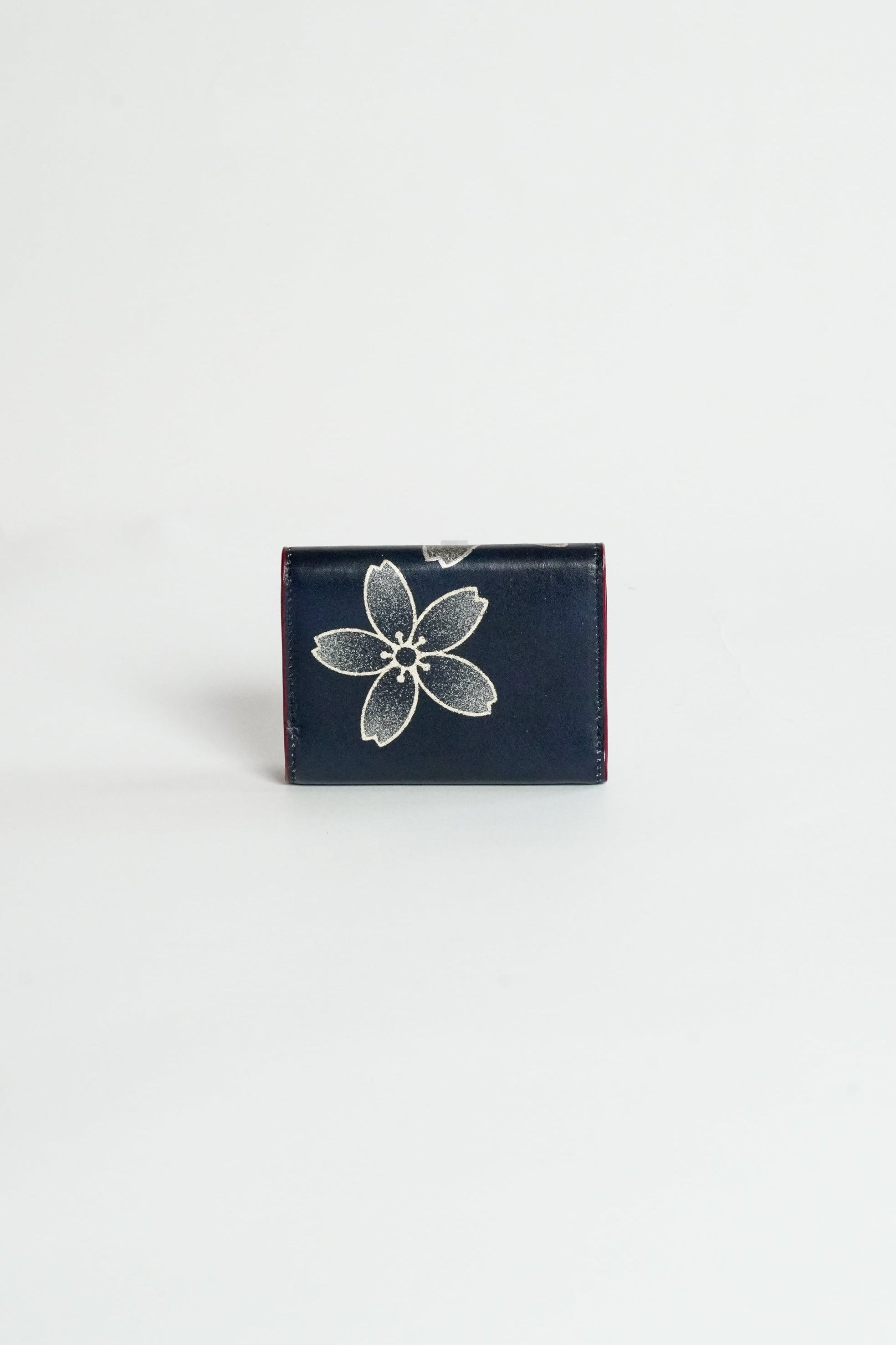 カードケース [KYOTO YUZEN]　桜・黒 -  潮田金彩工芸