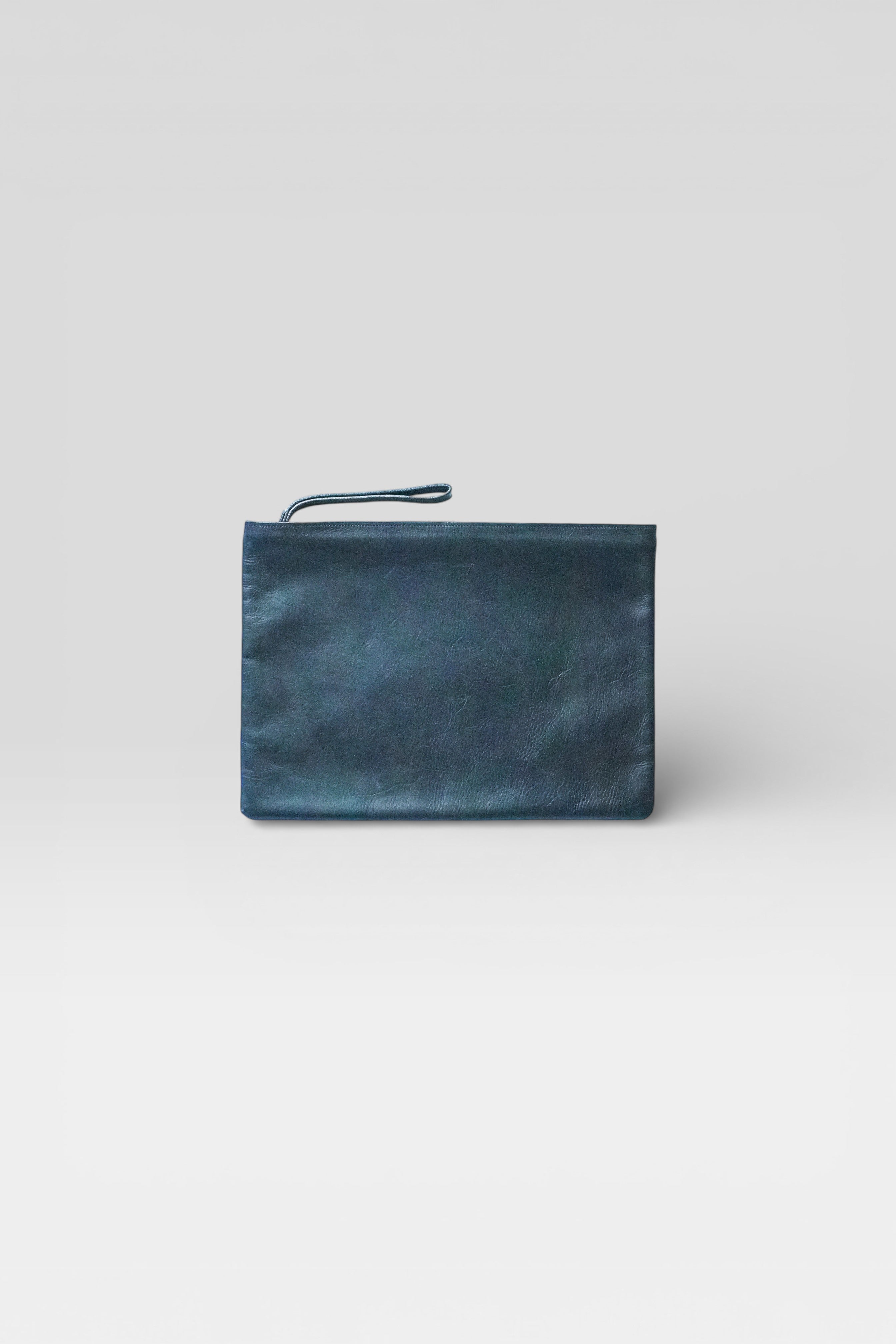 クラッチバッグ　[墨流し] 黒