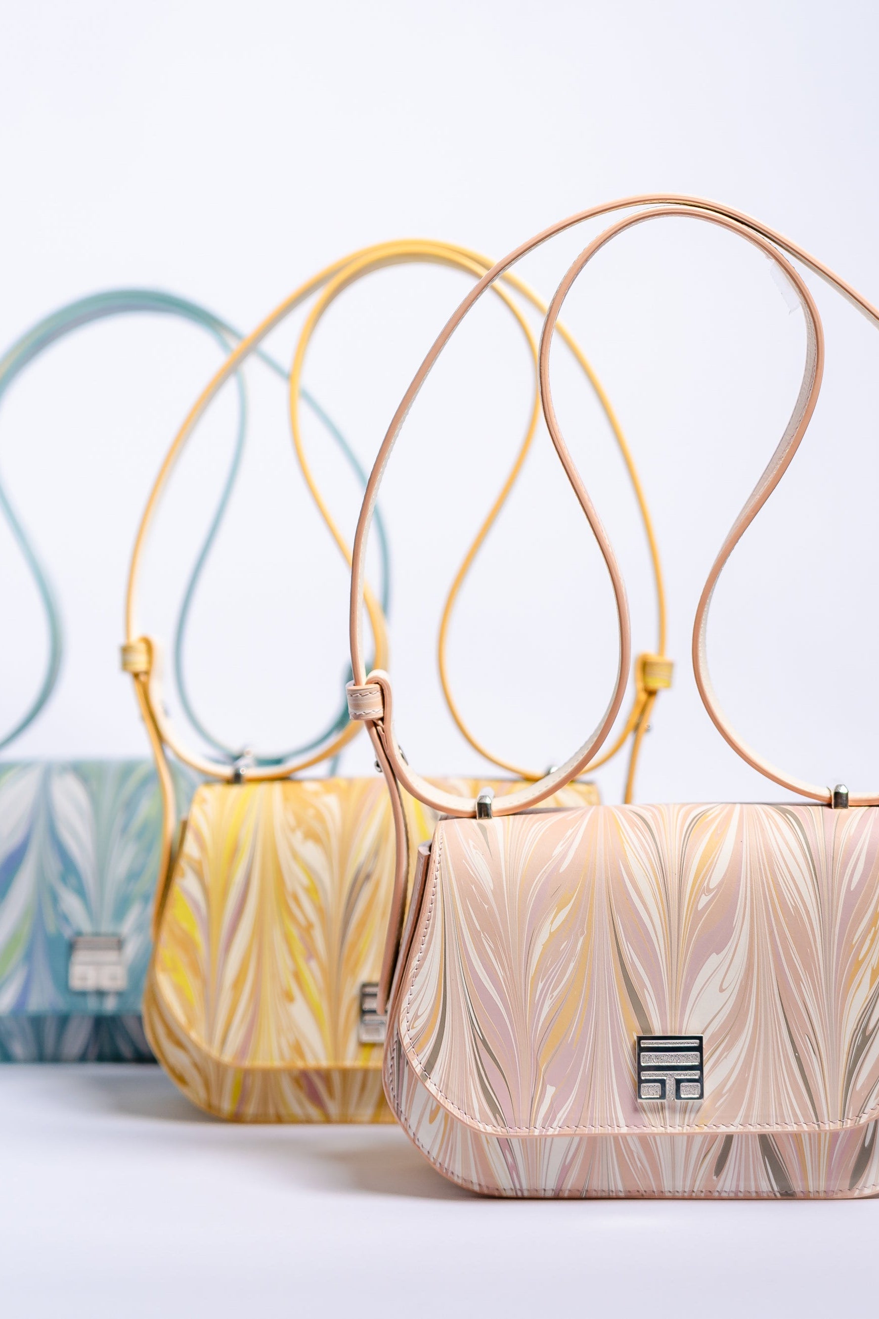 パーティーバッグ / Marbling [YABANE] / Pink