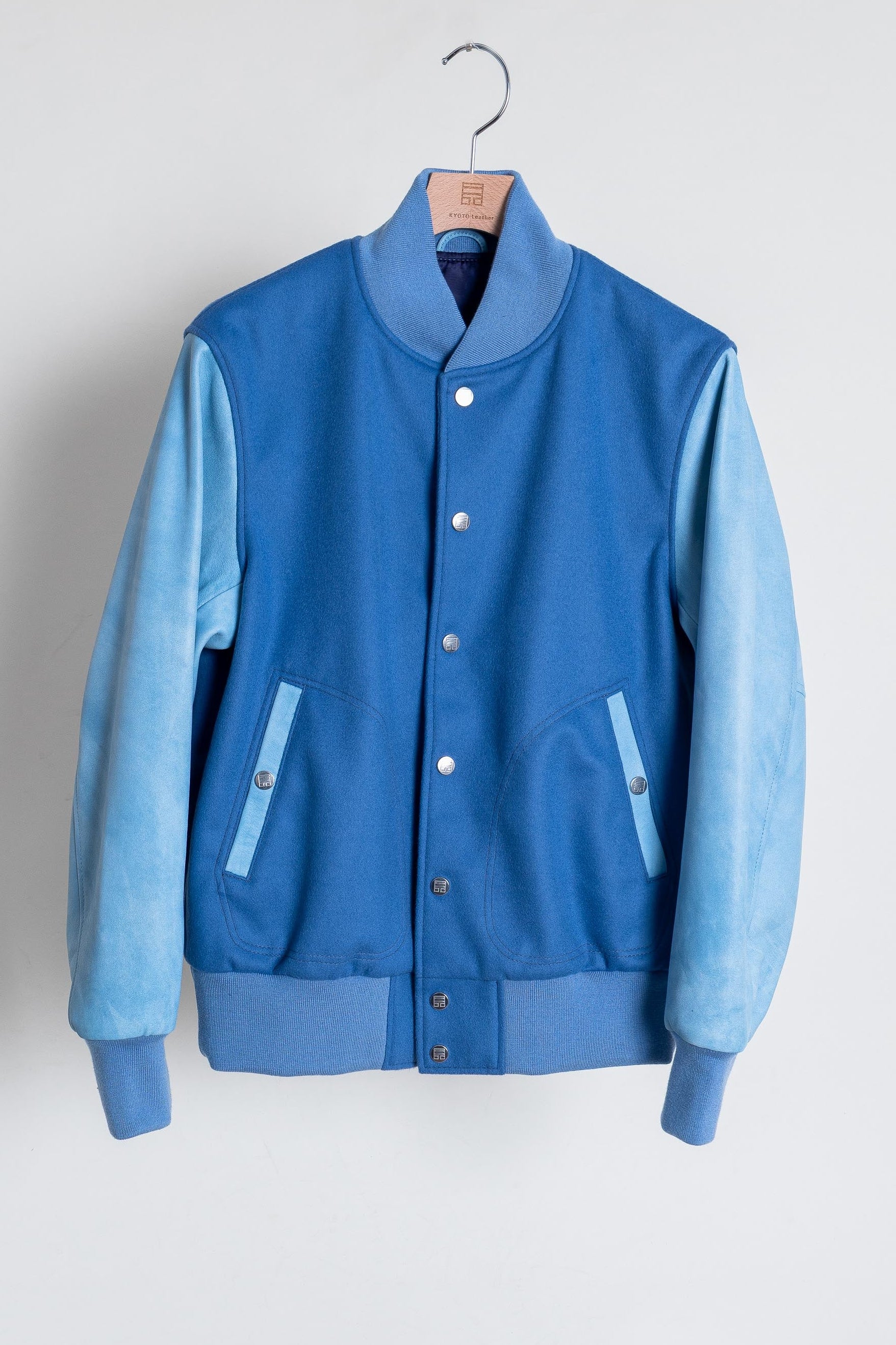 メルトンサックス　スタジャン・ブルゾン