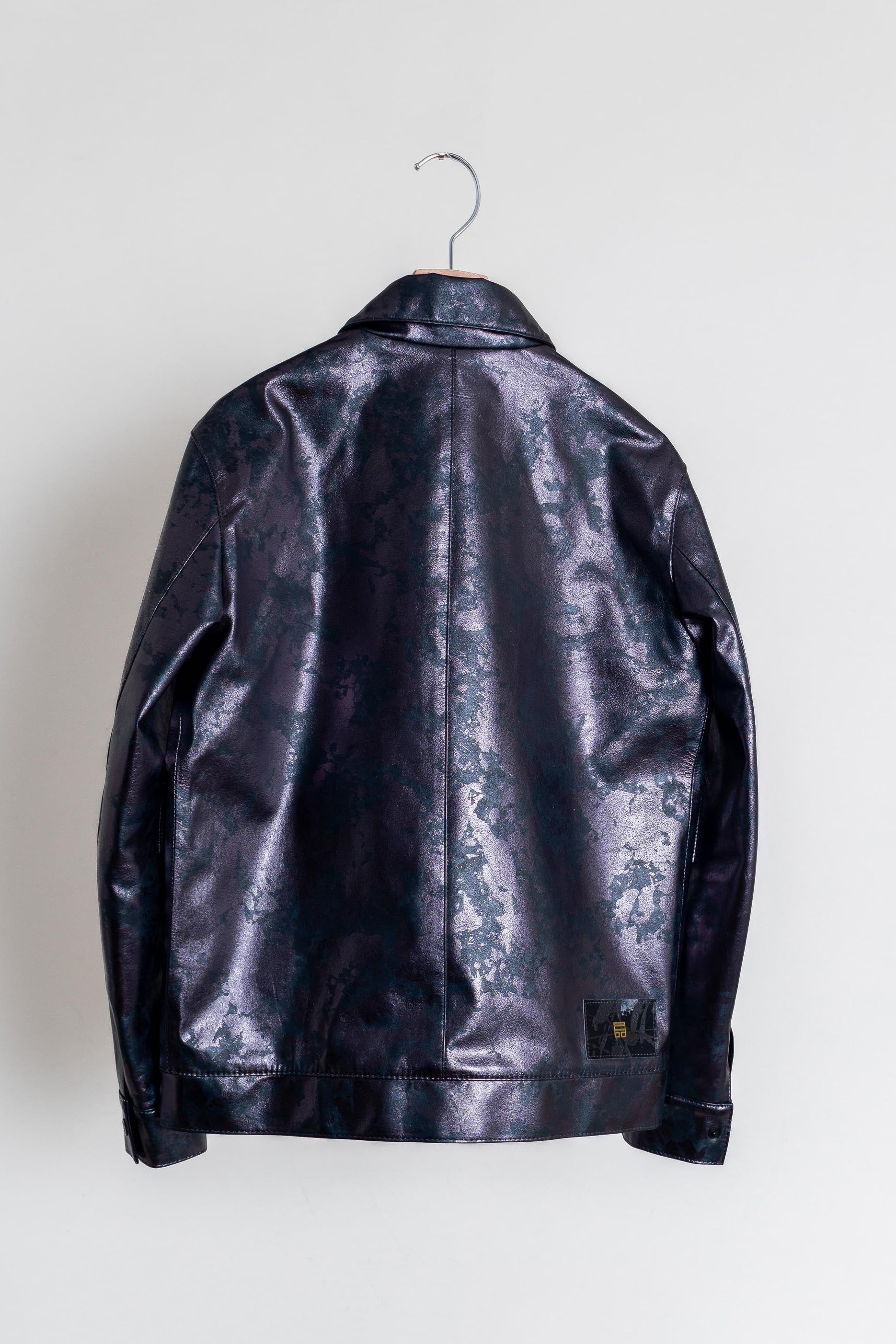 ステンカラーブルゾン [HAKU] ブラック