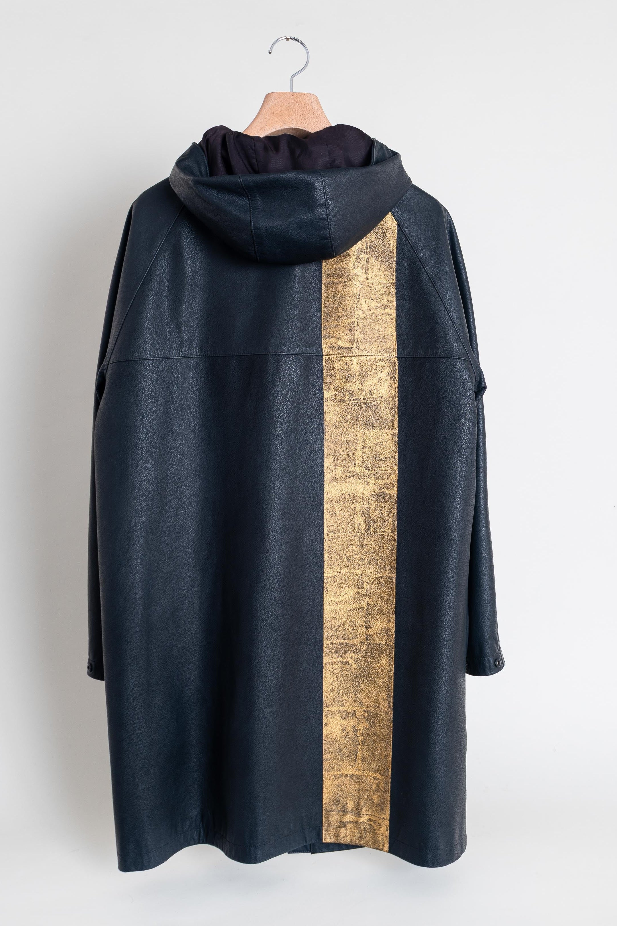 モッズコート・レザーライン / [Gold] / MattBlack