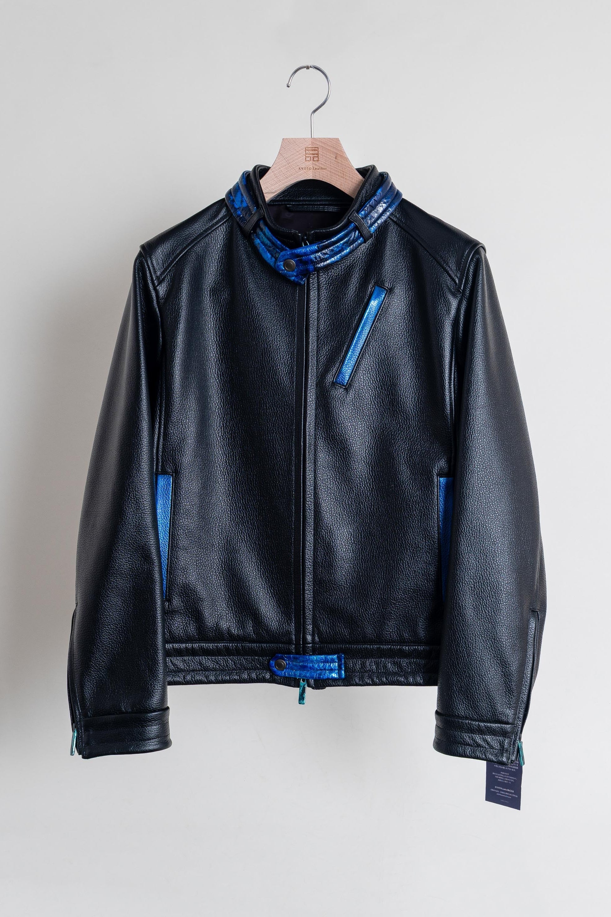 シングルライダース ジャケット  クロコダイルバック