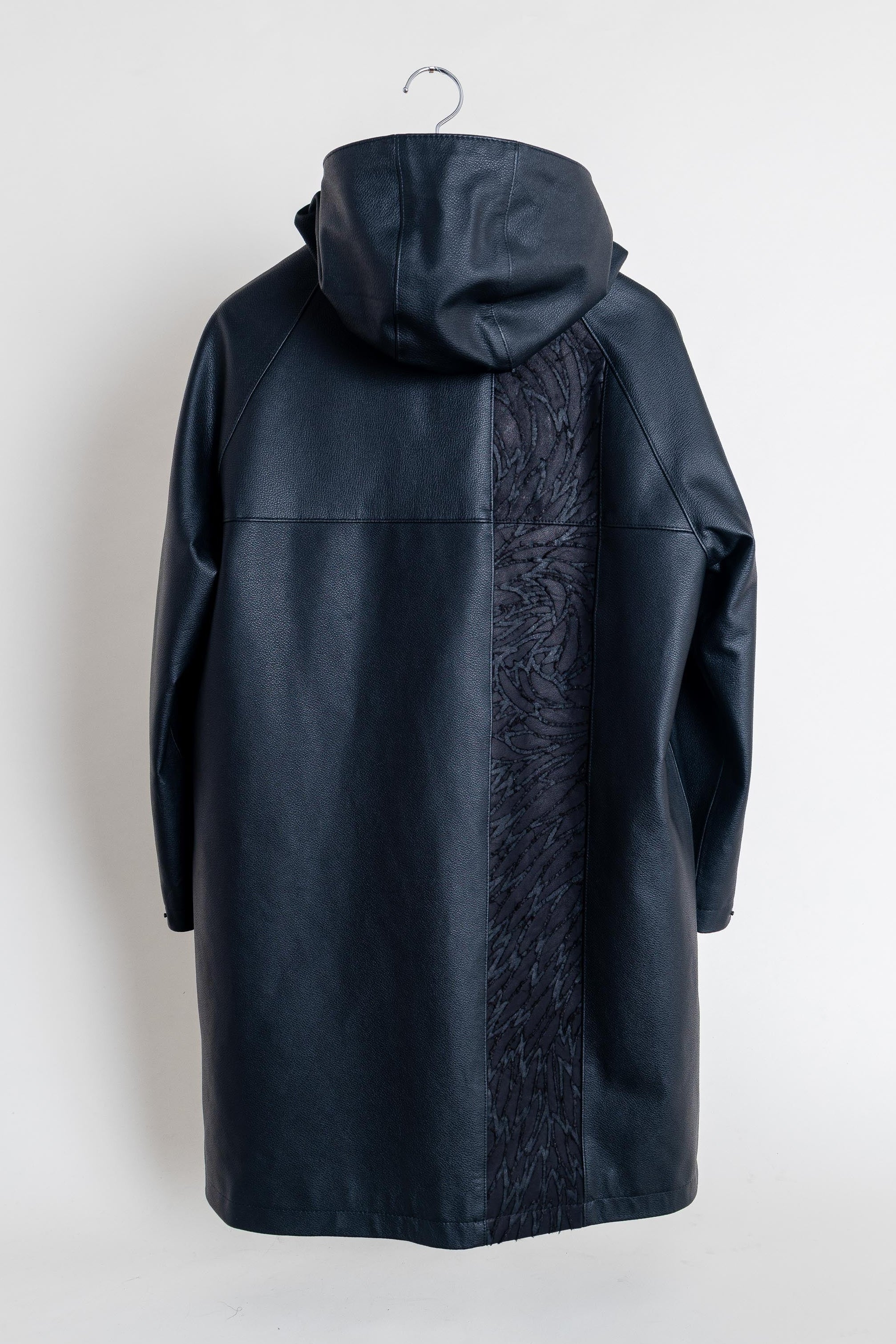 モッズコート・レザーライン / [Washi] / MattBlack