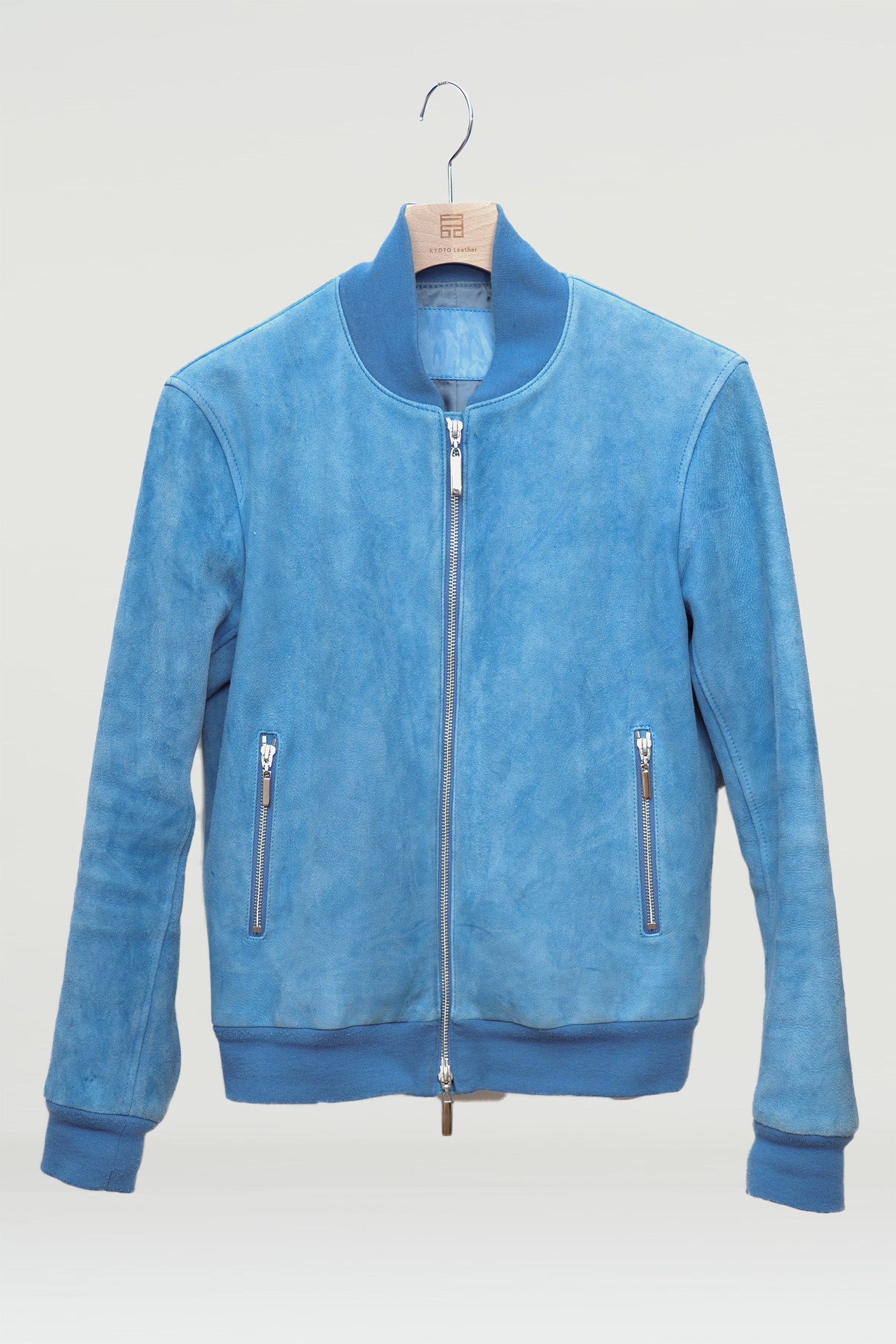 レザーブルゾン [Indigo]