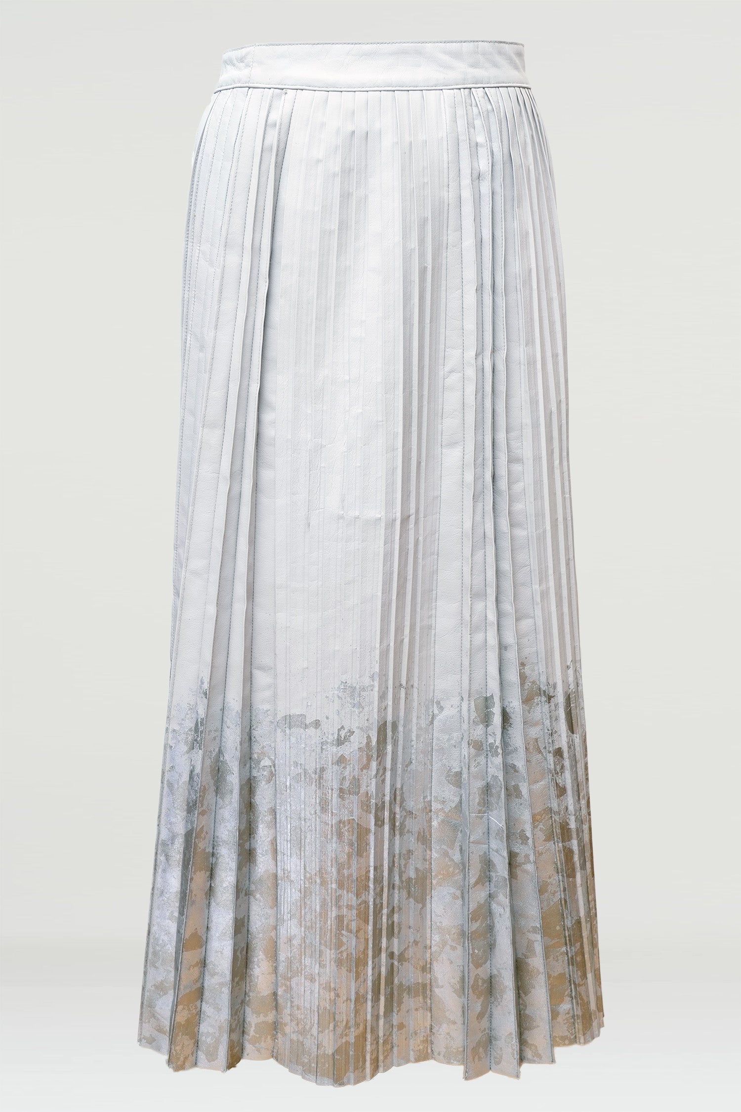 レザープリーツスカート [Haku]